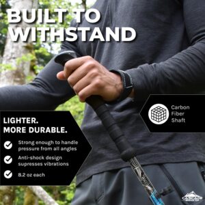 Carbon Fiber Trekking Poles - Image 2