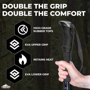 Carbon Fiber Trekking Poles - Image 3