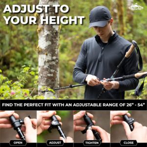 Carbon Fiber Trekking Poles - Image 4