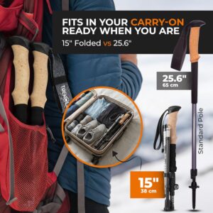 Collapsible Hiking Poles - Image 2